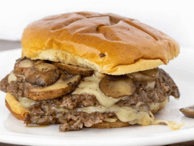 Mushroom Smash Burger | 365,00