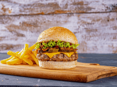 80 gr. Small Cheese Smash Burger | 310,00